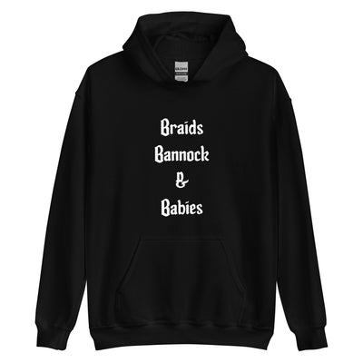 Braids Bannock Hoodie | Bannock Babied Hoodie | Indigitreetees