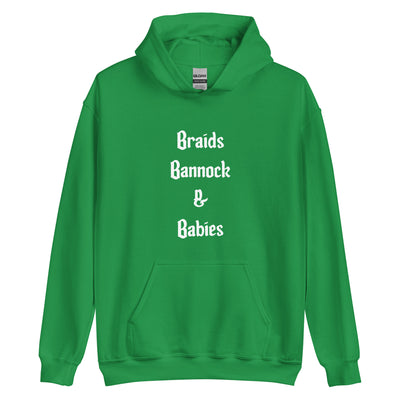 Braids Bannock Hoodie | Bannock Babied Hoodie | Indigitreetees